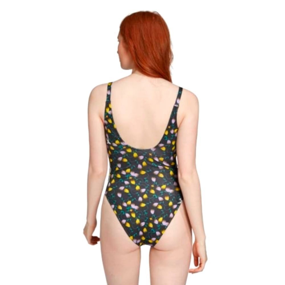 adidas Originals Allover Print AOP Black Bodysuit US S - Picture 3 of 13